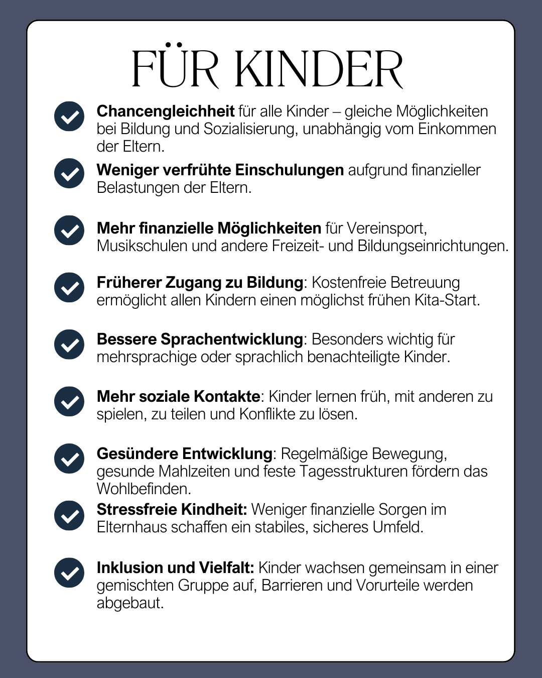 Für Kinder